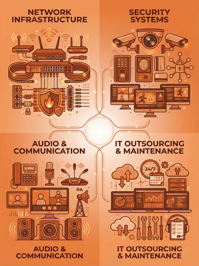 Data Center Infrastructure - Hạ tầng trung tâm dữ liệu